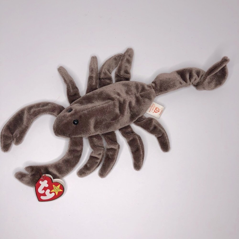 RARE Vintage Ty Beanie Baby Stinger the Scorpion 1997 NEW Collectible